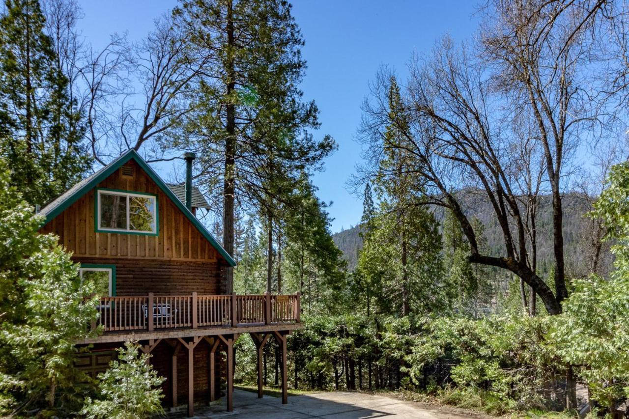 Harris Lakeview Cabin Bass Lake Bagian luar foto