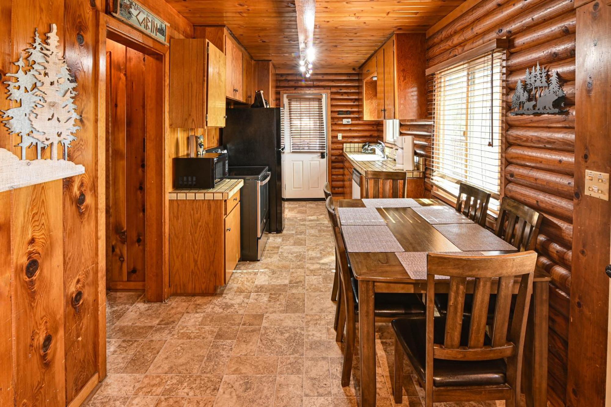 Harris Lakeview Cabin Bass Lake Bagian luar foto