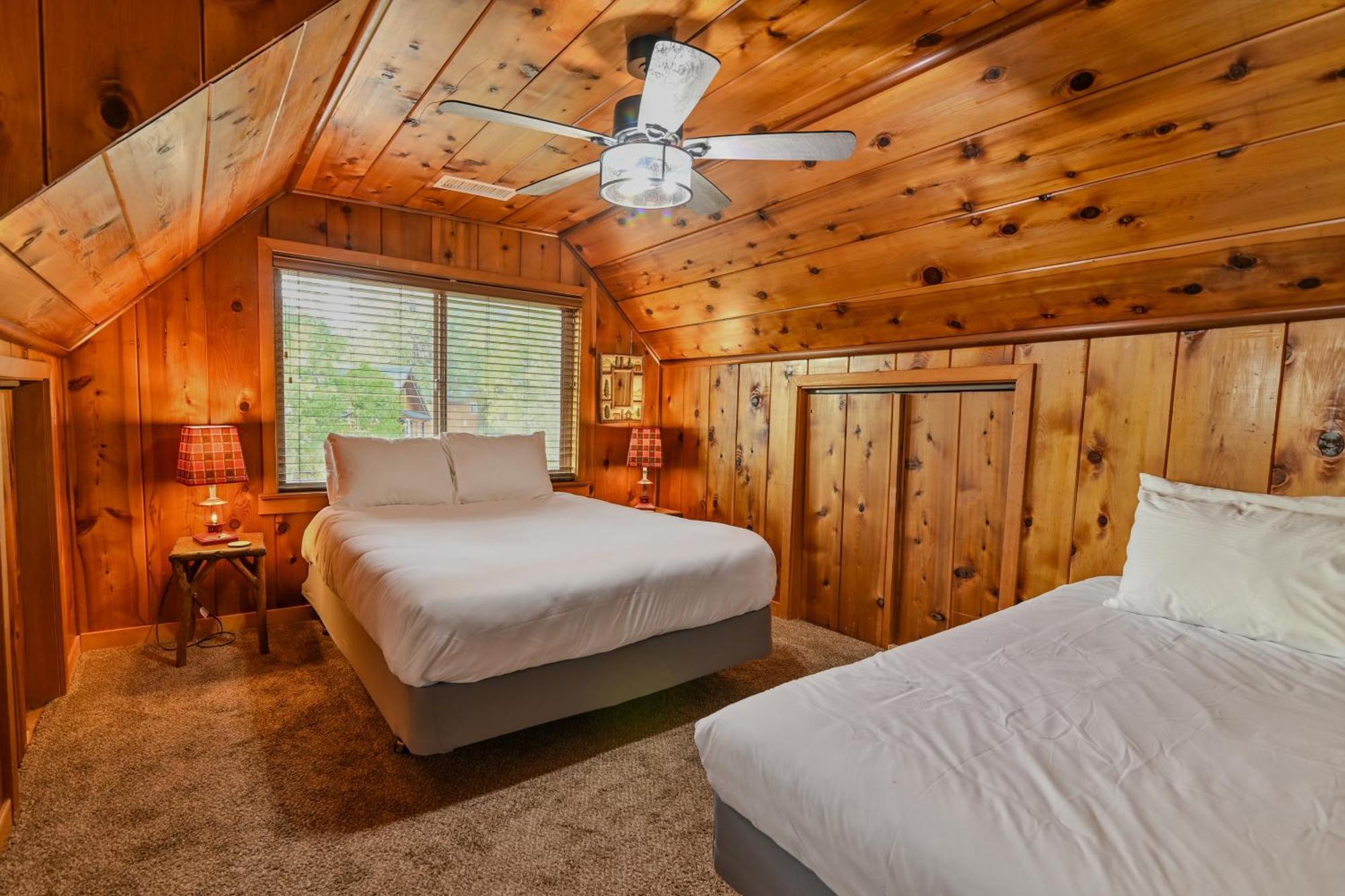 Harris Lakeview Cabin Bass Lake Bagian luar foto